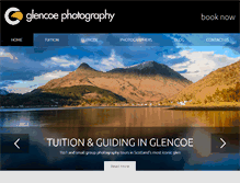 Tablet Screenshot of glencoephotography.co.uk